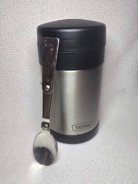 16 Oz Hot/Cold Thermos With Spoon
